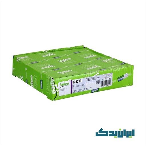 دیسک صفحه پژو 206 تیپ 5 والئو سبز اصلی Valeo 826211 (برچسب اصالت سامانه تجارت)